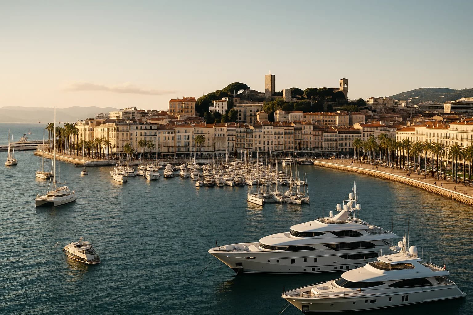 Yacht charter to Cannes from Monaco