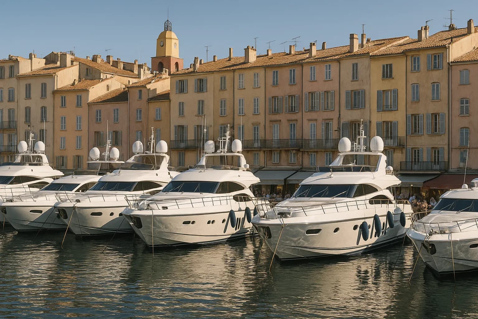 Yacht charter to Saint-Tropez from Monaco